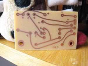 Fuzz Face Circuit board 1 piece NPN iss2